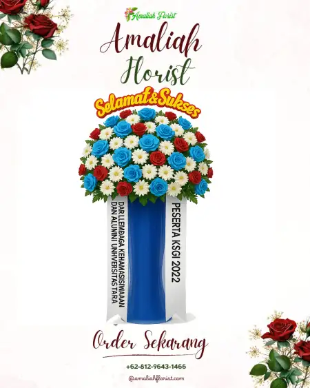 Standing Flowers Tempeh Tengah